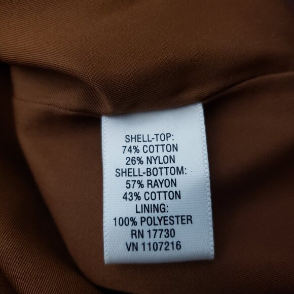 Merona Sheath Dress 6 Paper Bag Waist Lace Bodice Zip Back NWOT - Picture 9 of 11